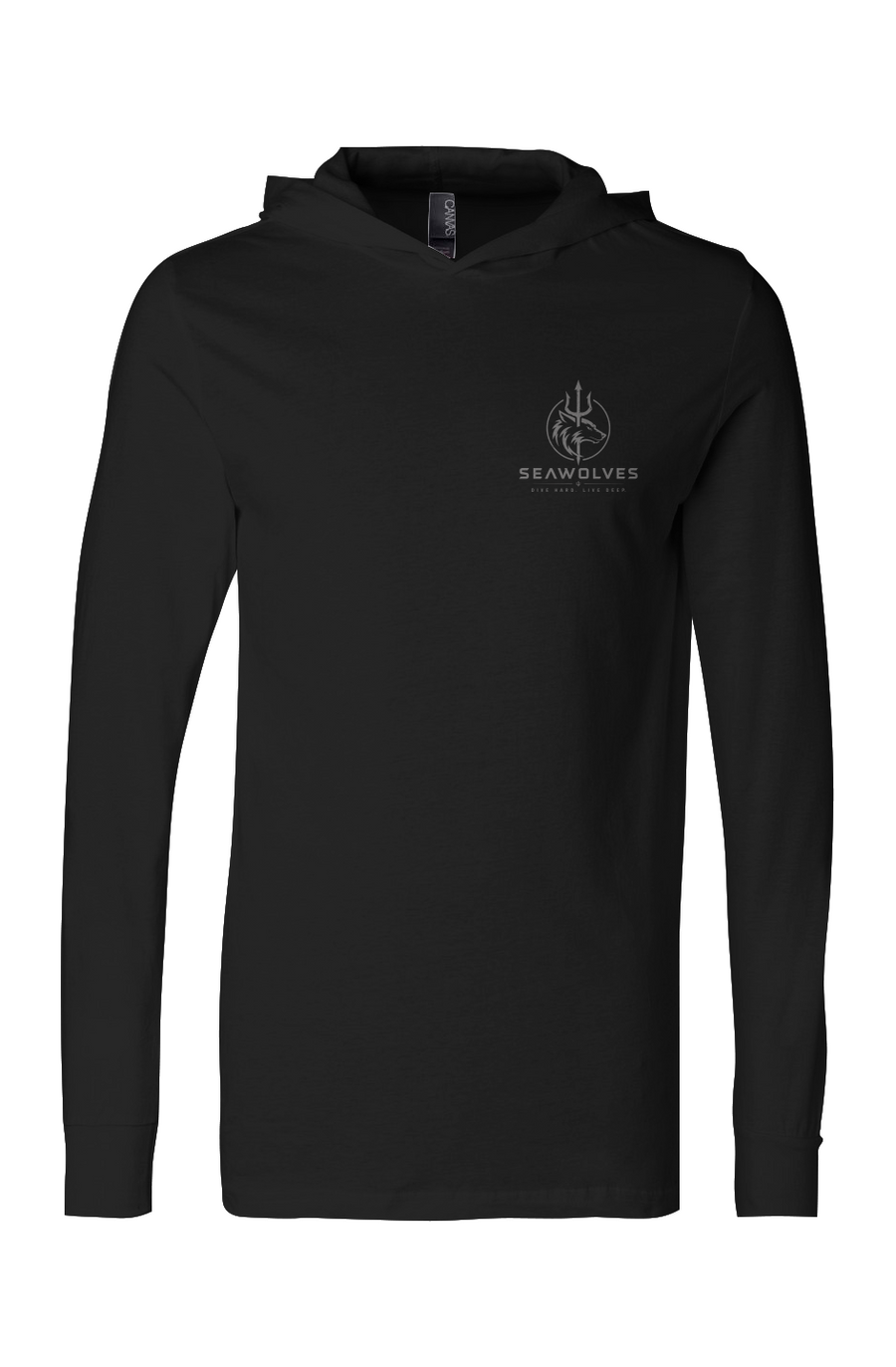 Jersey Hooded Long Sleeve Tee
