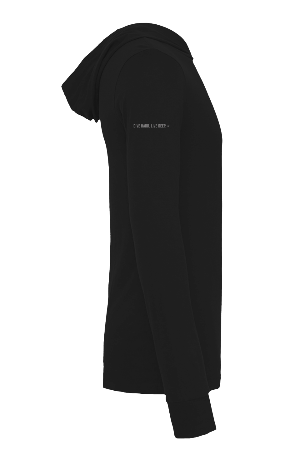 Jersey Hooded Long Sleeve Tee