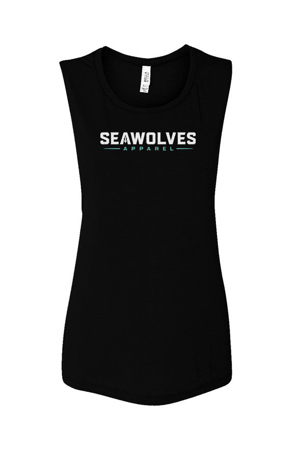 Flowy Scoop Muscle Tank