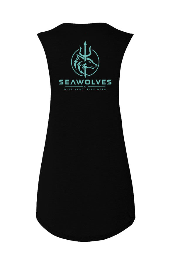 Flowy Scoop Muscle Tank